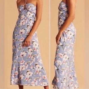 Abercrombie & Fitch Floral Midi Dress